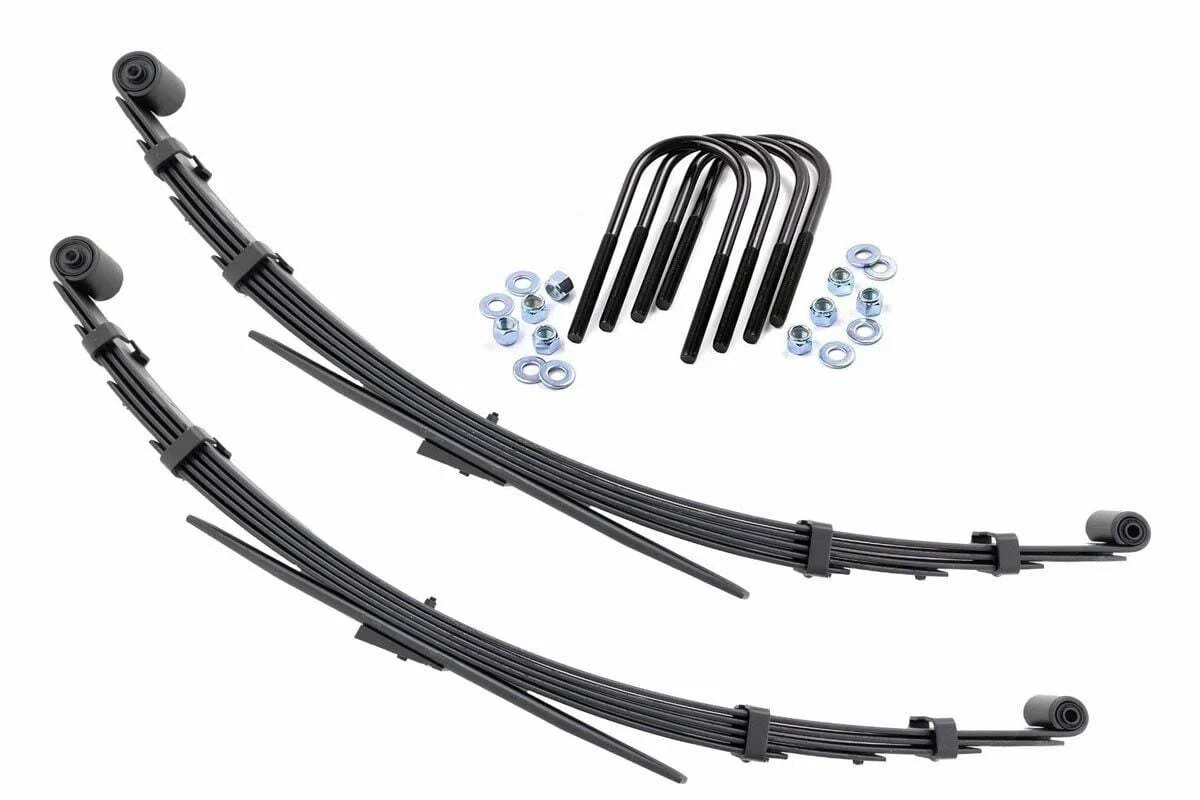 Fits Jeep Grand Wagoneer_J10_J20_Wagoneer 4WD Rear Leaf Springs 3_ Pair 8023Kit